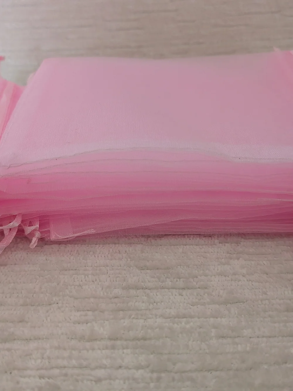 Pink Organza Drawstring Gift Bags 25 Ct for Party Favors  Buyer Gifts- Unbranded